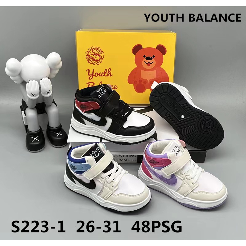 SEPATU IMPORT ANAK DENGAN DESIGN  MERK BALANCE S223-1 ///UK 26/37 SEPATU SNEAKER ANAK PEREMPUAN DAN 