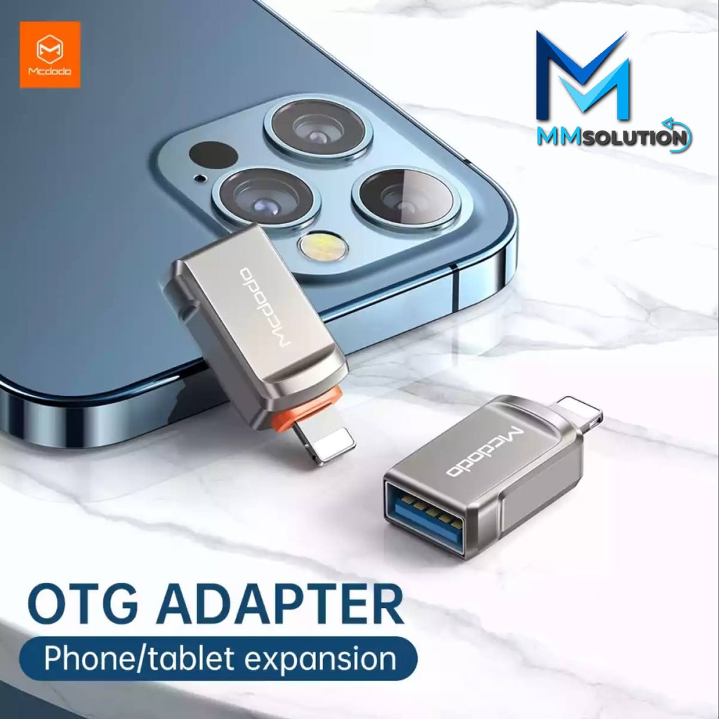 MCDODO OTG Adapter USB A 3.0 to iPhone Lightning  OT-8600