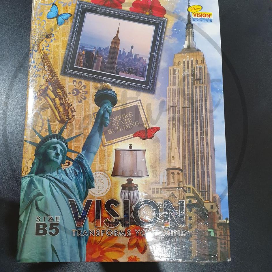 

Buku Tulis Boxi B5 42 Lembar 6 Pcs Vision ✔