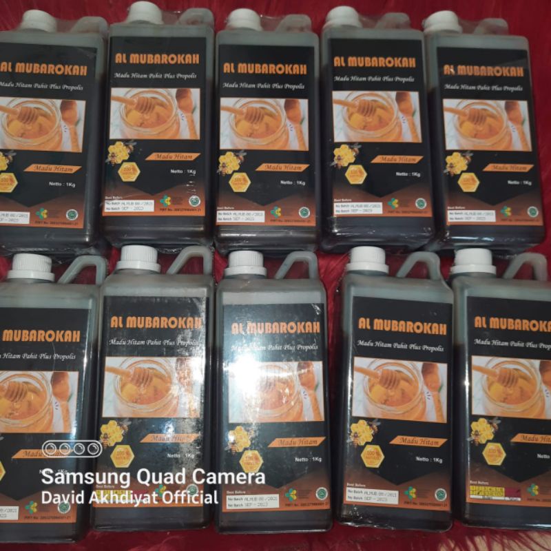 

Madu Hitam Pahit Al Mubarokah 1kg