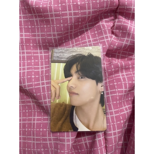 (READY STOCK) kim taehyung v photocard pc be essential bts