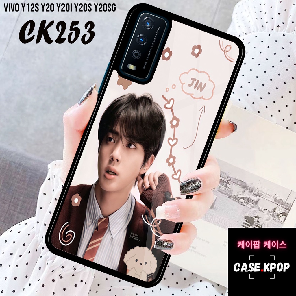 (CK253) Casing Custom Kpop BTS Kim Seokjin Vivo Y12S/Y20/Y20S/Y20SG All Type Smartphone