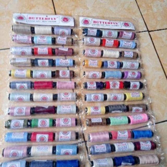 Benang Jahit Warna Warni GROSIR TERMURAH (BACA DESKRIPISI SBLM 