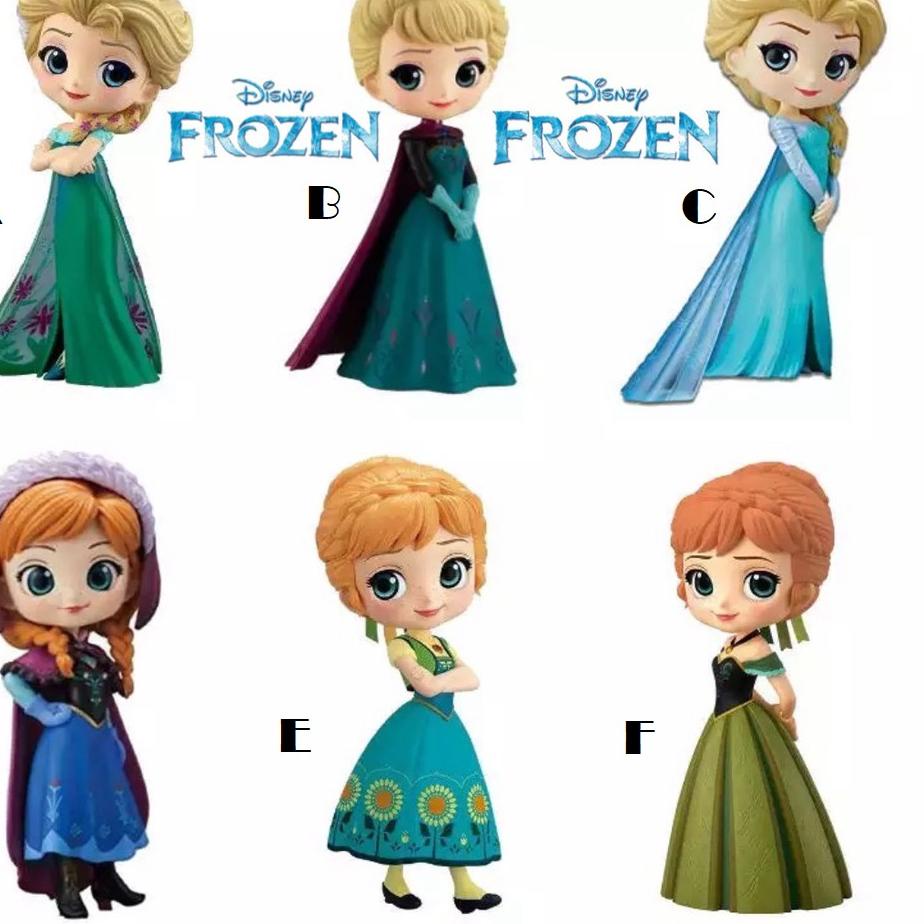 ❋ Frozen Anna Elsa QPosket Figure ➨