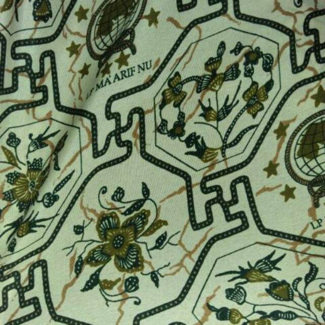 Kain batik LP maarif NU