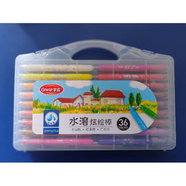 

Crayon 36 warna GRASP mata SEDANG