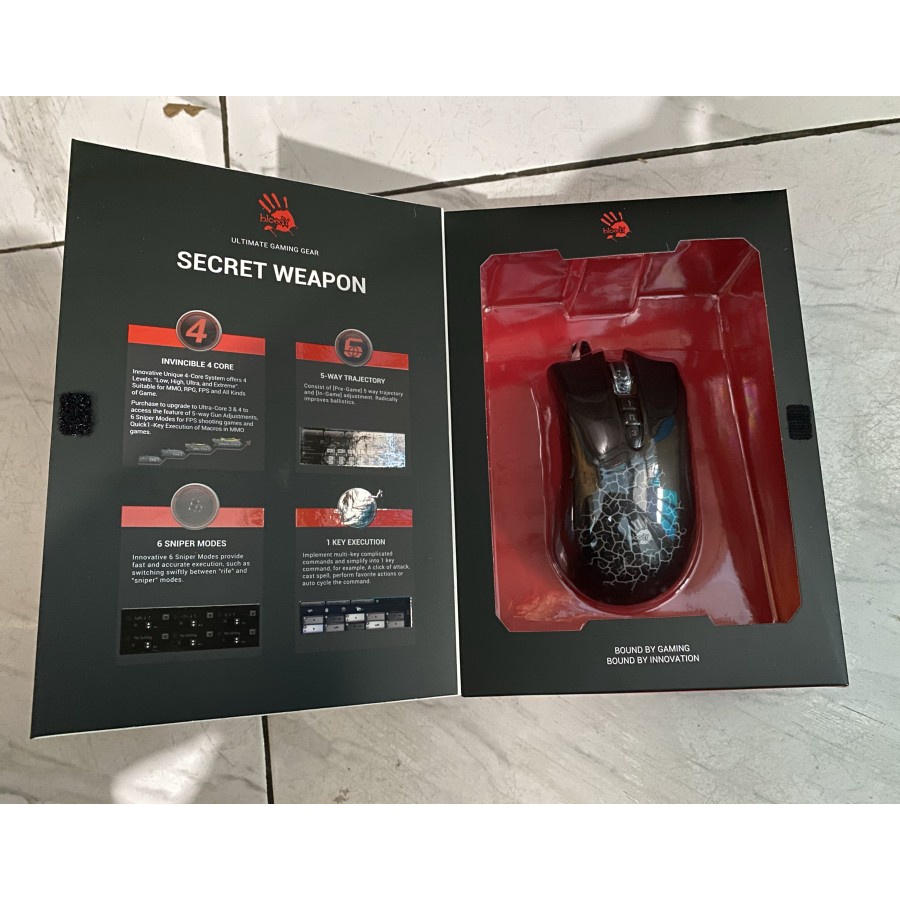 A90 Optic Micro Switch Gaming Mouse Bloody