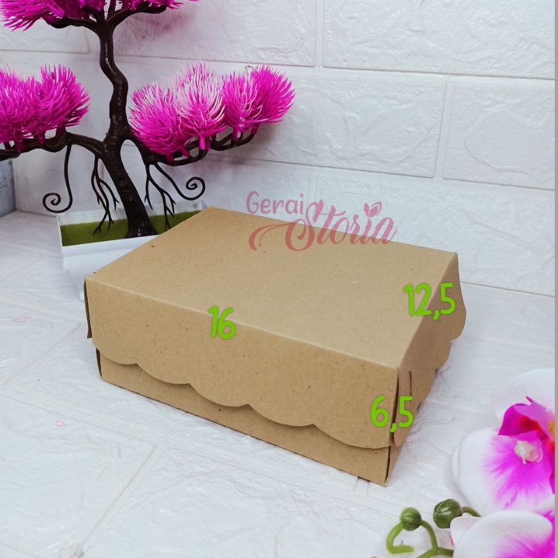 

Dus snack kraft coklat R5 / dus jajan / lunch box coklat