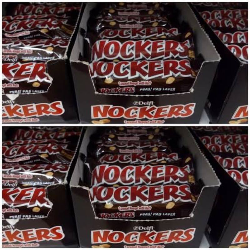 

Delfi Nockers Coklat 45g - biskuit berlapis coklat