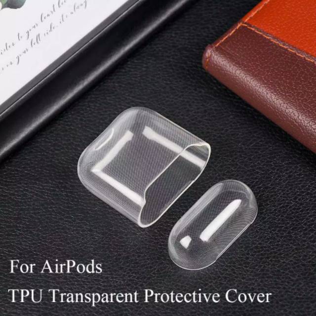 SOFT case Clear Transparan Apple Airpods 1 2 PRO Airpods 3 2021 case casing cover airpod