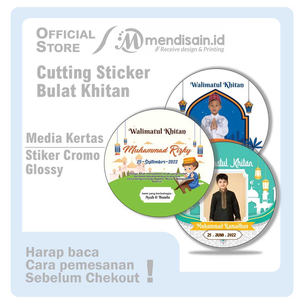 

Stiker Tasyakuran Khitan - Stiker Khitan - Stiker Walimatul Khitan - Stiker Label Tasyakuran Khitan