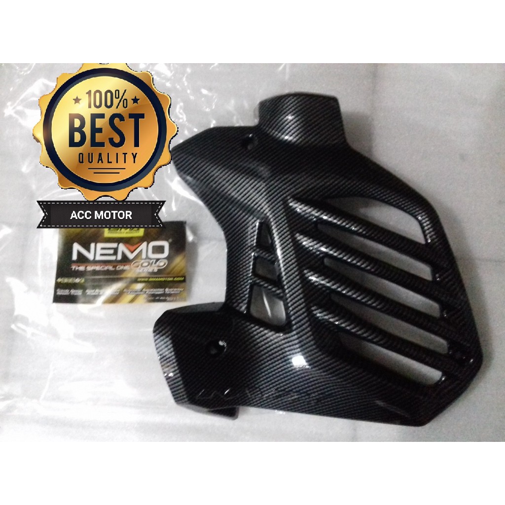 Cover radiator carbon aerox 155 NEMO