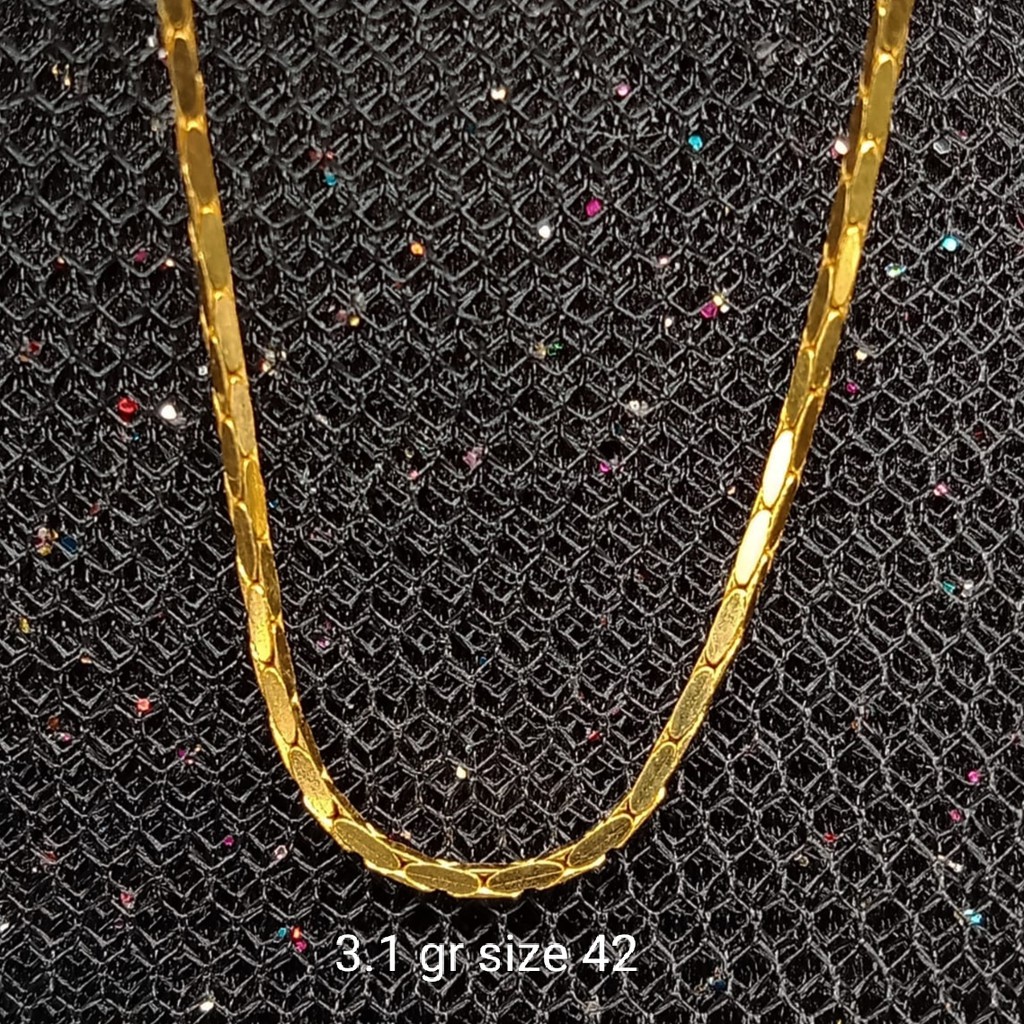 Kalung Emas 17 K - kuning 3.1 gr Kadar 750 - 2847