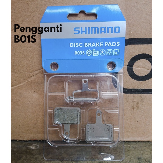 Kampas Rem Cakram Sepeda Disc Brake Pad Shimano B01S Original