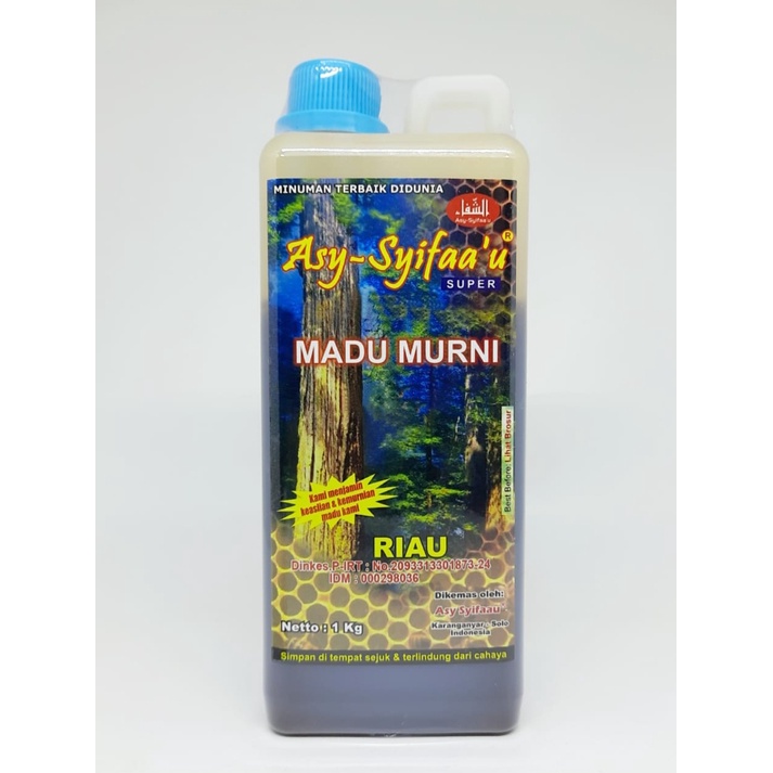 

MADU HUTAN ASY SYIFAAU SUPER MADU MURNI RIAU 1 KG