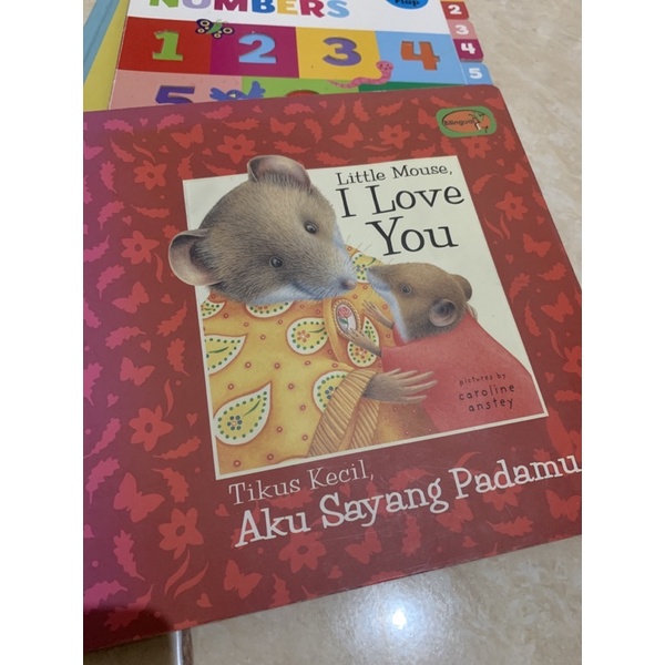 buku anak preloved, pop up book hard cover