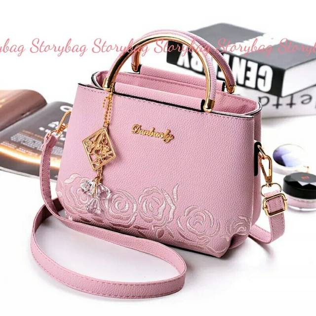 Tas Handbag 2ruang storybag / tas bunga bordier