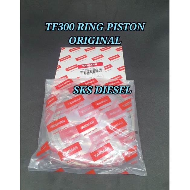 TF300 TF-300 TF 300 Ring Piston Seher Mesin Diesel Yanmar Original