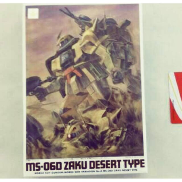 Vintage Zaku Desert Type direserved
