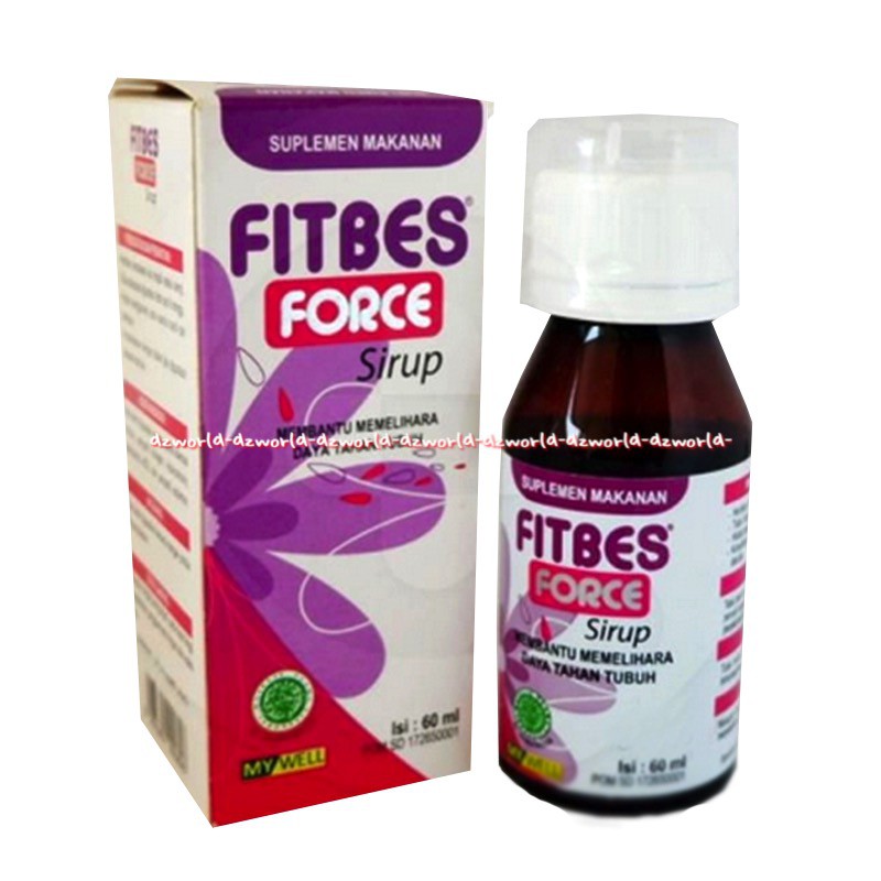 Fitbes Force 60ml Sirup Vitamin Memelihara Daya Tahan Tubuh Sirup Cair Vit Imun Fit Bes