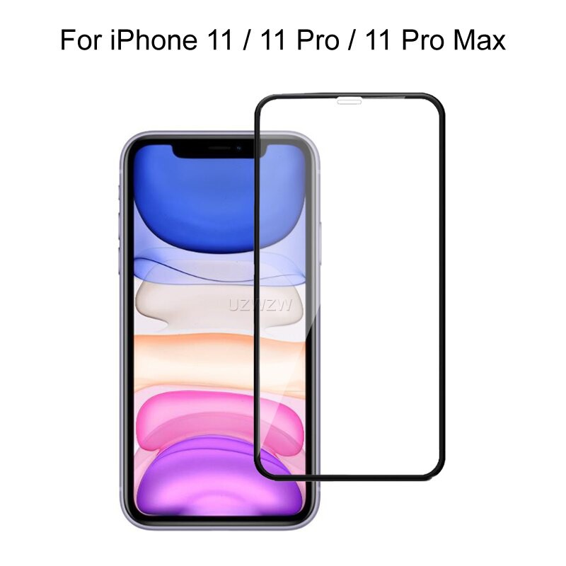 PROMO Tempered Glass APPLE IPHONE 11, Iphone 11 Pro,11 Pro Max TG Layar FULL COVER Anti Gores Kaca