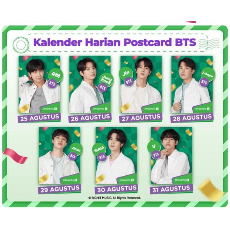 

POSTCARD BTS