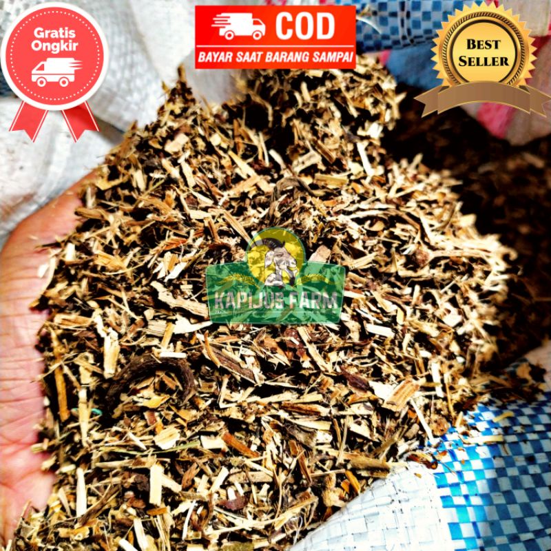 Kangkung Kering/ Onggok Kangkung/ Rendeng Kangkung Pakan Ternak 1kg
