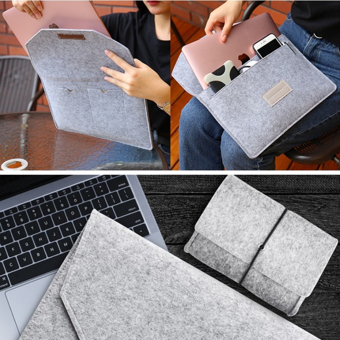 laptop bag organizer with pocket / macbook pouch travel organiser -