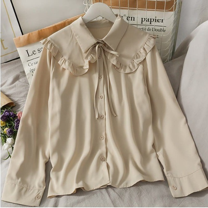 WILLIAM-Blouse Korea Jeni