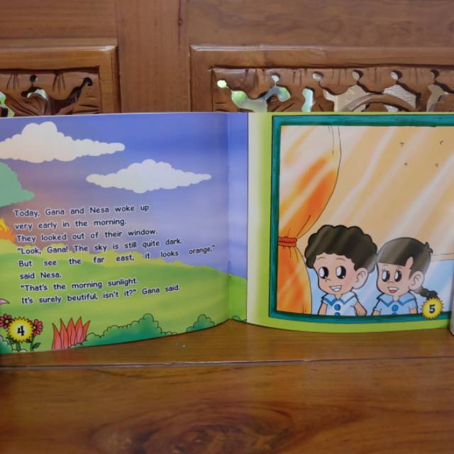 GANECA BAHASA INGGRIS - Buku Cerita Anak Series of Let's Read Stories Books  Moral Education-3