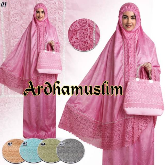 Mukena sutra dop kerancang KD premium sarowsky terbaru