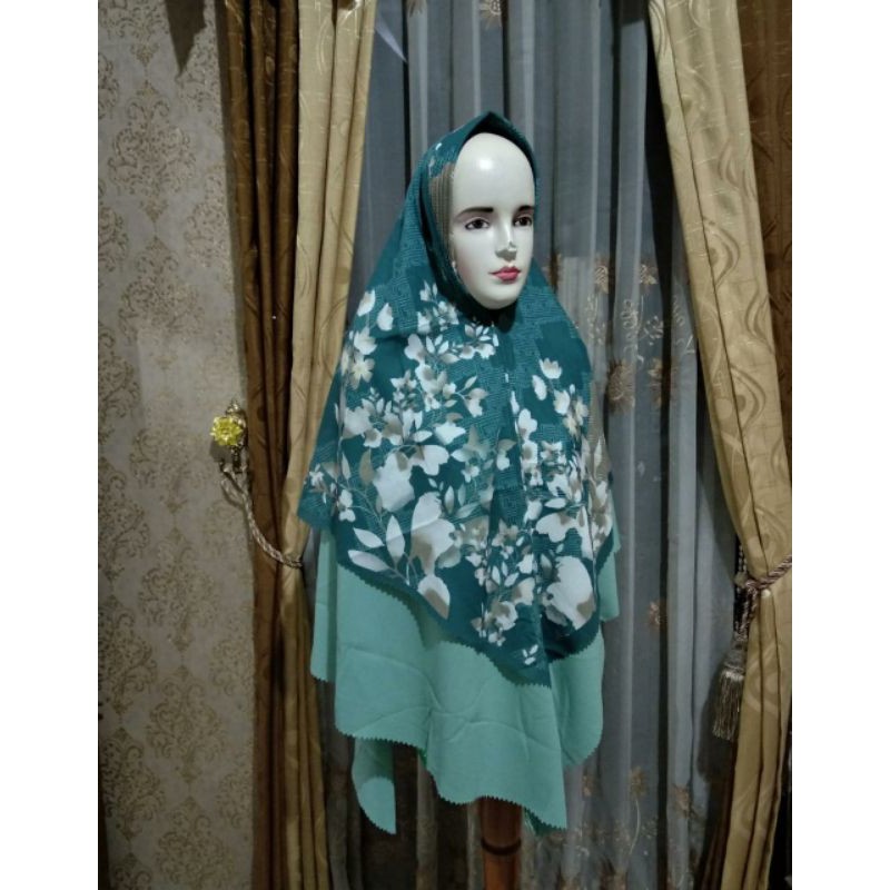 khimar hijab jilbab kerudung instan vanya 2layer