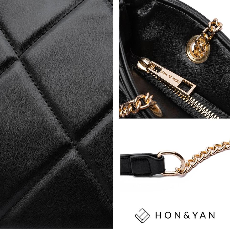 Telah Hadir.. [HONYAN] Tas Tote Bag Wanita Import Tas Selempang Shoulder Wanita Tali Rantai - Jennif