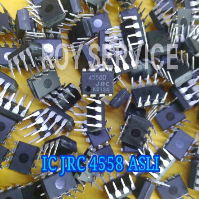 IC JRC4558 ORIGINAL / IC JRC4558 DUAL OP-AMP ORIGINAL