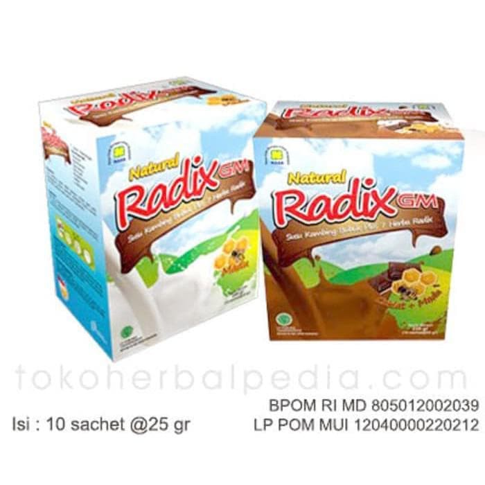 

2 PCS SUSU KAMBING RADIX GM RASA MADU SUSU KAMBING ETAWA ASLI