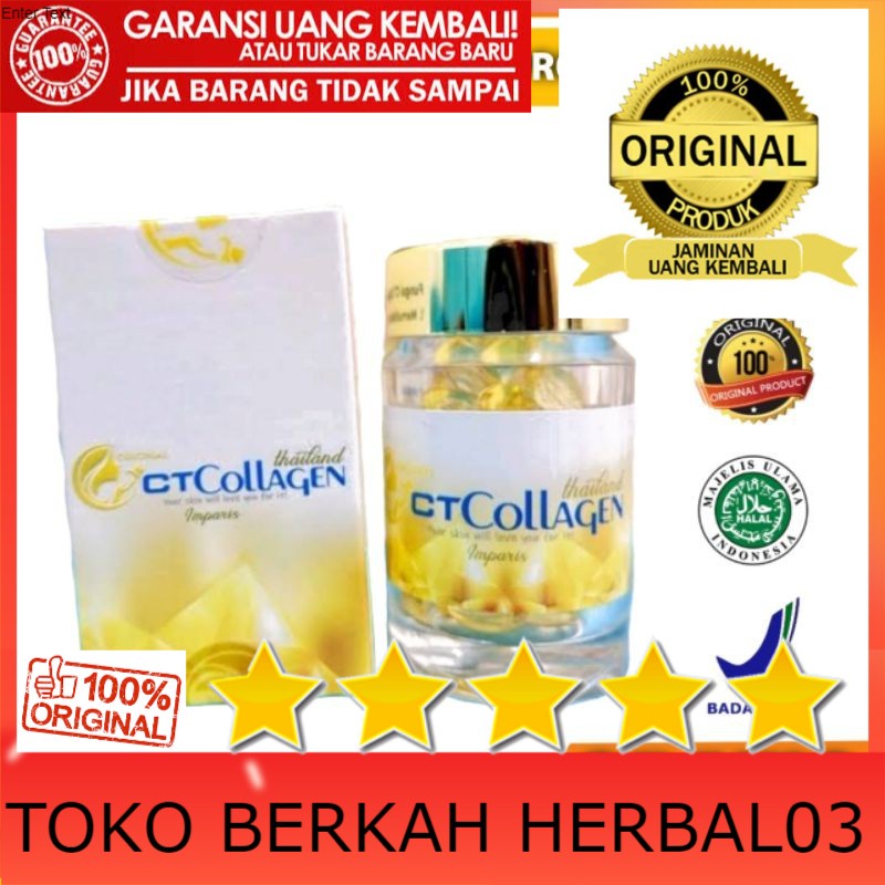 100% ASLI Ct collagen thailand original pemutih badan / wajah terbaik
