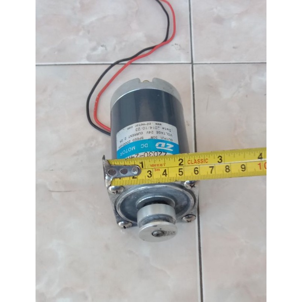 DC MOTOR ZD Z2D30-24A 24V 2000RPM 2.0A Motor Tanpa Gearhead