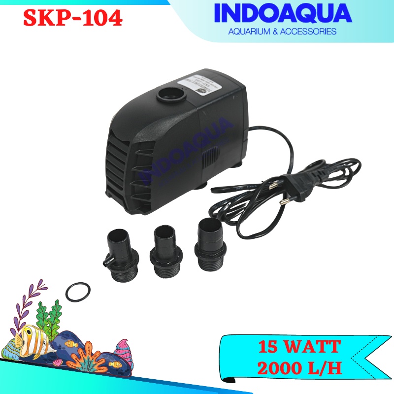 Pompa  Celup Aquarium SKP 104 Pompa Kolam Mini Pompa Celup Hidroponik