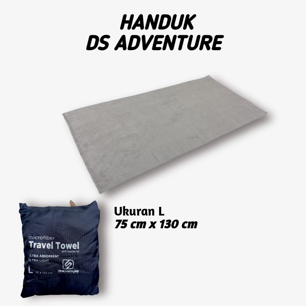 Handuk Renang Handuk Traveling Ds Adventure Microfiber travel towell handuk murah