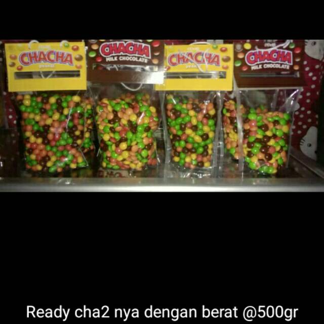 

Coklat chacha milk/peanut