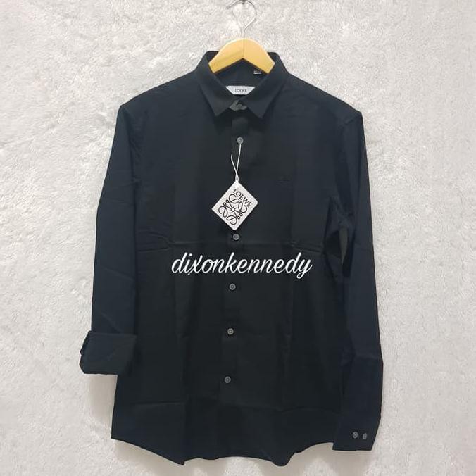 Kemeja Loewe Polos Panjang Pria Loewe Mirror 1:1 .Aruansy.Olshop