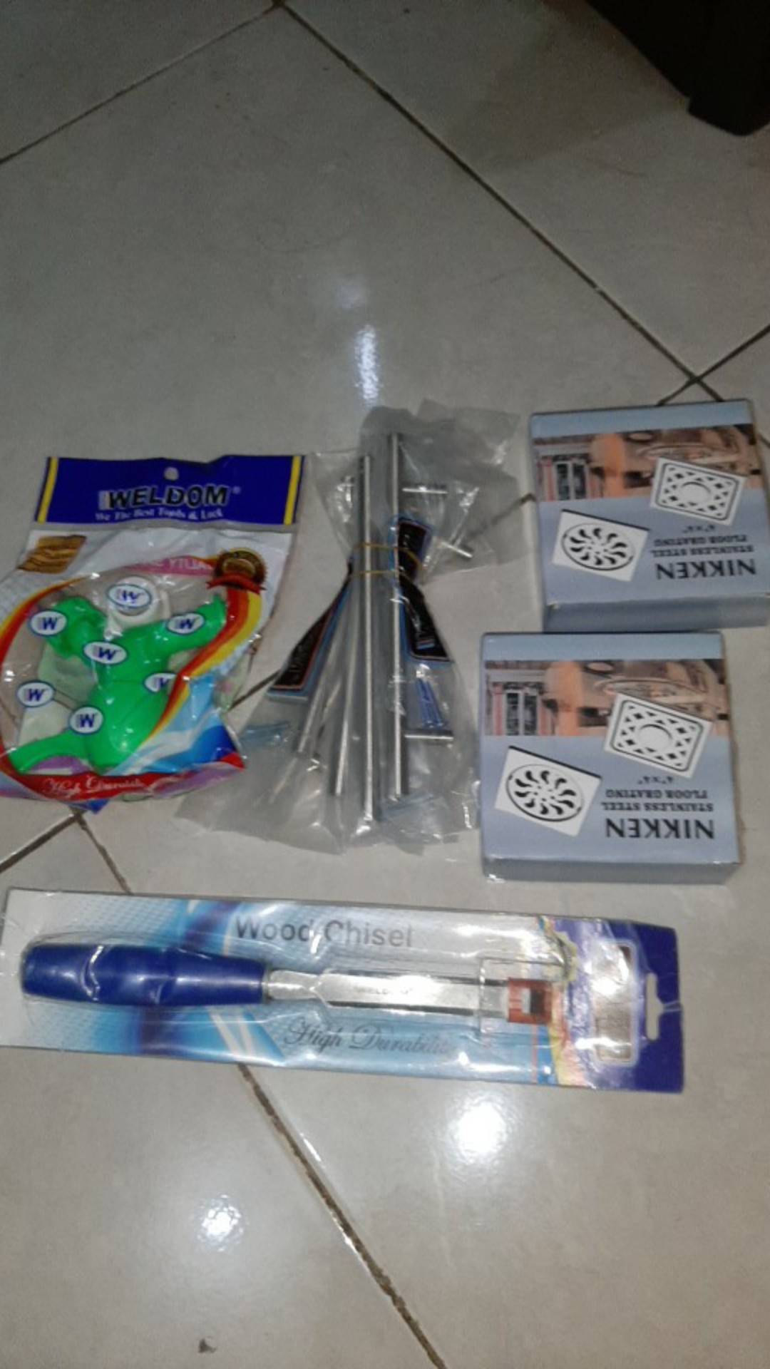 Pull Handle Lemari Model Suling Stainless Tarikan Pintu Lemari Tarikan Laci Gagang Pintu Weldom