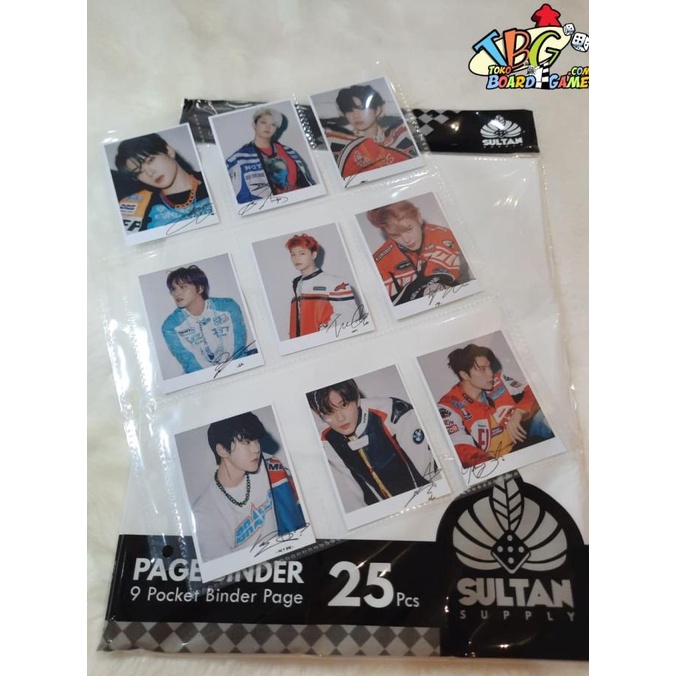 

TERLARIS SULTAN PAGE BINDER 9 POCKET 25 PAGES SALE
