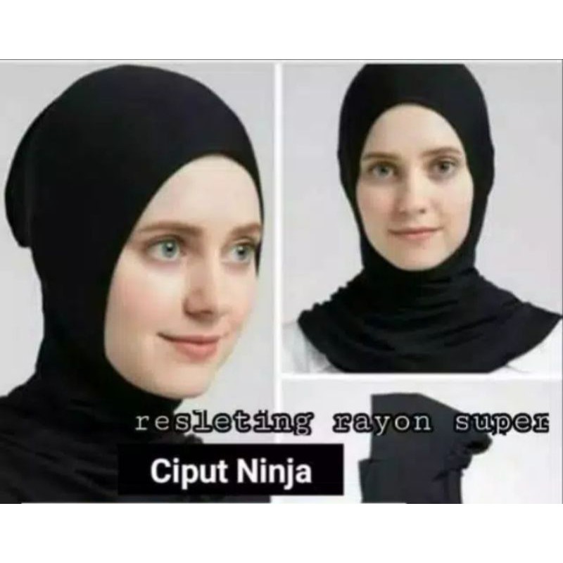 (SUPER PREMIUM) BANDANA/CIPUT/INNER NINJA KAOS RESLETING TANPA PET&CEPOL