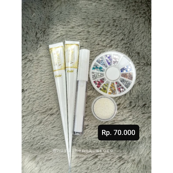 Paket Rosella white henna