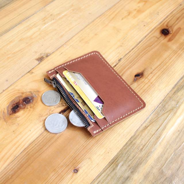 Dompet Kartu Pria Kulit  Dompet Card Holder Bahan Kulit Asli