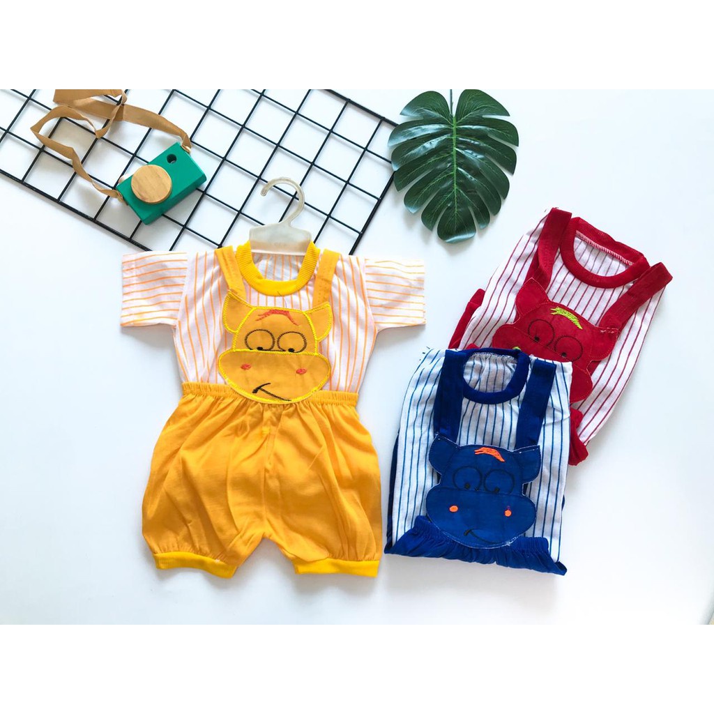 BabynKids - Setelan Kodok Bayi /Jumper Bayi / Set Jumper Kodok Gambar Karakter