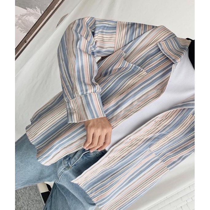 ALMON STRIPE SHIRT C3