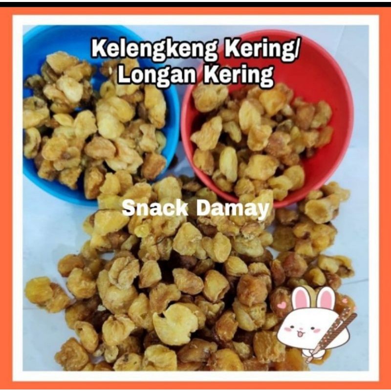 

Kelengkeng Kering Thailand Premium/Longan Kering 500gr