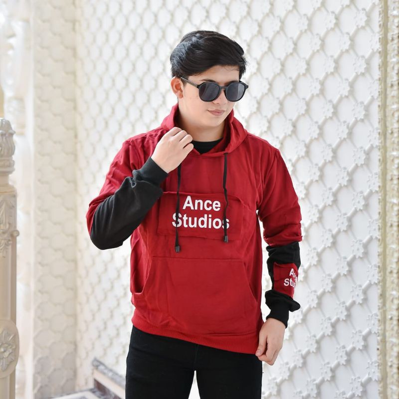 ANCE STUDIO HOODIE || SWEATER HOODIE PRIA COMBI #AN